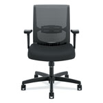 Hon Convergence Mid-Back Task Chair with Swivel-Tilt Control, Supports up to 275 lbs, Black Seat, Black Back, Black Base orginal image