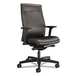 Hon Ignition 2.0 Upholstered Mid-Back Task Chair With Lumbar, Supports up to 300 lbs., Vinyl, Black Seat, Black Back, Black Base orginal image