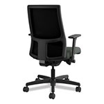 Hon Ignition Series Mesh Mid-Back Work Chair, Supports up to 300 lbs., Iron Ore Seat/Black Back, Black Base view 3