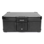 Honeywell Fire and Waterproof Safe with Touchpad Lock, 15.9 x 13.1 x 6.7, 0.24 cu ft, Black view 2