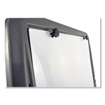Iceberg Presentation Flipchart Easel With Dry Erase Surface, Resin, 33w x 28d x 73h, Charcoal view 3