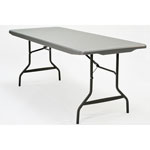 Iceberg IndestrucTable Commercial Folding Table, Rectangular, 72