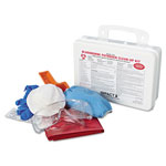 Impact Bloodborne Pathogen Cleanup Kit, OSHA Compliant, Plastic Case view 2