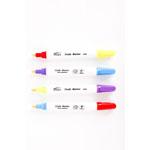 Integra Chalk Ink Markers - Bullet Marker Point Style - Blue, Purple, Red, Yellow Chalk-based Ink - 4 / Set view 5