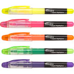 Integra Liquid Ink Highlighter, Chisel Tip, 5EA/Pack, Assorted view 2