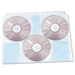 Innovera Two-Sided CD/DVD Pages for Three-Ring Binder, 10/Pack view 3