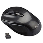 Innovera Wireless Optical Mouse with Micro USB, 2.4 GHz Frequency/32 ft Wireless Range, Left/Right Hand Use, Gray/Black view 4