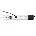 Innovera Surge Protector, 7 Outlets, 4 ft Cord, 1080 Joules, White view 1