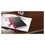 Black N' Red Casebound Notebooks, Wide/Legal Rule, Black Cover, 8.25 x 5.68, 96 Sheets view 3
