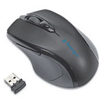 Acco Pro Fit Mid-Size Wireless Mouse, 2.4 GHz Frequency/30 ft Wireless Range, Right Hand Use, Black view 1