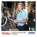 WypAll® L10 SANI-PREP Dairy Towels, Banded, 1-Ply, 10 1/2 x 9 3/10, 200/Pk, 12 Pk/Carton view 1