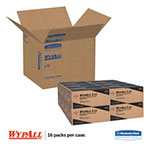 WypAll® L10 Towels POP-UP Box, 1Ply, 12x10 1/4, White, 125/Box, 18 Boxes/Carton view 1
