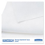 Kimtech™ Wipers for Bleach Disinfectants Sanitizers, 12 x 12 1/2, 90/Roll, 6 Rolls/Carton view 2