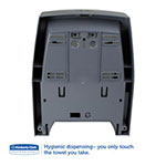 Kimberly-Clark Sanitouch Hard Roll Towel Dispenser, 12 63/100w x 10 1/5d x 16 13/100h, Smoke view 1