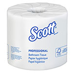 Scott® Essential Professional 100% Recycled Fiber Standard Roll Bathroom Tissue (13217), 2-Ply, White, 80 Rolls / Case, 506 Sheets / Roll, 40,480 Sheets / Case view 2