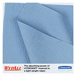 WypAll® X60 Cloths, Small Roll, 19 3/5 x 13 2/5, Blue, 130/RL, 6 RL/CT view 5