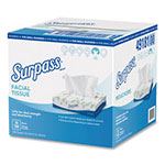 Kimberly-Clark Facial Tissue, 2-Ply, White, Flat Box, 125/Box, 10 Boxes/Carton view 2