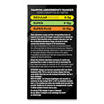 Kotex® U by Kotex Click Compact Tampons, Super Plus Absorbency, 16/Pack, 8 Packs/Carton view 3
