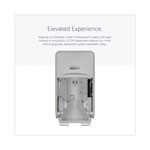 Kimberly-Clark ICON Coreless Standard Roll Toilet Paper Dispenser, 7.18 x 13.37 x 7.06, Silver Mosaic view 4