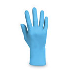 KleenGuard™ G10 Comfort Plus Blue Nitrile Gloves, Light Blue, Large, 100/Box view 1