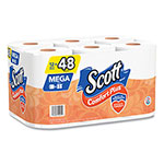 Scott® ComfortPlus Toilet Paper, Mega Roll, Septic Safe, 1-Ply, White, 425 Sheets/Roll, 12 Rolls/Pack view 1