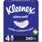 Kleenex Ultra Soft Tissues - 3 Ply - White - Soft, Strong, Fragrance-free - For Multipurpose - 65 Per Box - 12 / Carton view 5