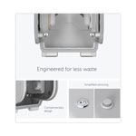 Kimberly-Clark ICON Coreless Standard Roll Toilet Paper Dispenser, 7.18 x 13.37 x 7.06, White Mosaic view 1