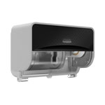 Kimberly-Clark ICON Coreless Standard Roll Toilet Paper Dispenser, 8.43 x 13 x 7.25, Black Mosaic view 4