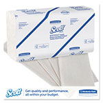 Scott® Pro Scottfold Towels, 9 2/5 x 12 2/5, White, 175 Towels/Pack, 25 Packs/Carton view 4