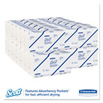 Scott® Pro Scottfold Towels, 9 2/5 x 12 2/5, White, 175 Towels/Pack, 25 Packs/Carton view 5