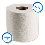 Scott® Essential Standard Roll Bathroom Tissue, Septic Safe, 2-Ply, White, 550 Sheets/Roll view 3