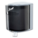 Scott® Roll Control Center Pull Towel Dispenser, 10 3/10w x9 3/10 x11 9/10h, Smoke/Gray view 1