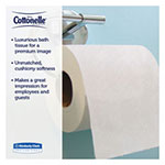 Cottonelle® Clean Care Bathroom Tissue, Septic Safe, 1-Ply, White, 170 Sheets/Roll, 48 Rolls/Carton view 2