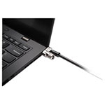 Kensington MicroSaver 2.0 Keyed Laptop Lock, 6ft Steel Cable, Silver, Two Keys view 3