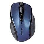 Kensington Pro Fit Mid-Size Wireless Mouse, 2.4 GHz Frequency/30 ft Wireless Range, Right Hand Use, Sapphire Blue view 2
