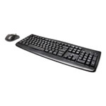Kensington Keyboard for Life Wireless Desktop Set, 2.4 GHz Frequency/30 ft Wireless Range, Black view 1