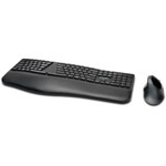 Kensington Pro Fit Ergo Wireless Keyboard/Mouse - Wireless Bluetooth/RF Wireless Bluetooth/RF - 5 Button - Compatible with Computer - 1 Pack view 1