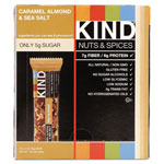 Kind Nuts and Spices Bar, Caramel Almond and Sea Salt, 1.4 oz Bar, 12/Box view 4