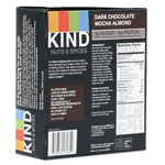 Kind Nuts and Spices Bar, Dark Chocolate Mocha Almond, 1.4 oz Bar, 12/Box view 3