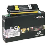 Lexmark C5220YS Return Program Toner, 3000 Page-Yield, Yellow view 1