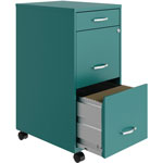 Lorell SOHO Box/File/File Mobile Cabinet - 14.3