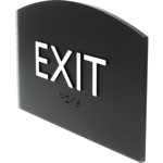 Lorell Exit Sign, 1 Each, 4.5