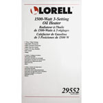 Lorell Oil Filled Heater, 3 Settings, 1500Watt, 14-1/16