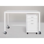 Lorell Ready-to-Assemble Mobile Desk, 48