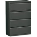 Lorell 4 Drawer Metal Lateral File Cabinet, 31
