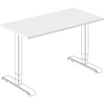 Lorell Width-Adjustable Training Table Top, White Rectangle Top, 48
