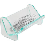 Lorell Paper Clip Holder, Green Edge view 4