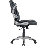 Lorell Chair, Bonded Leather, 25-3/5