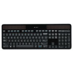 Logitech K750 Wireless Solar Keyboard, Black view 1