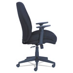 La-Z-Boy Baldwyn Series Mid Back Task Chair, Supports up to 275 lbs., Black Seat/Black Back, Black Base view 2